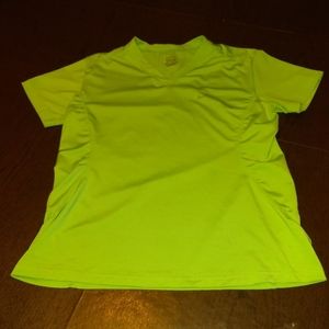Women's Nike V-Neck short sleeve shirt.